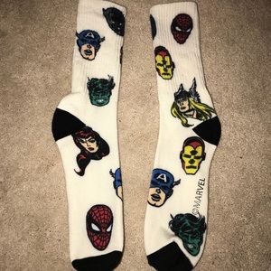 Marvel socks from the vans collab